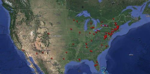 usa cw map