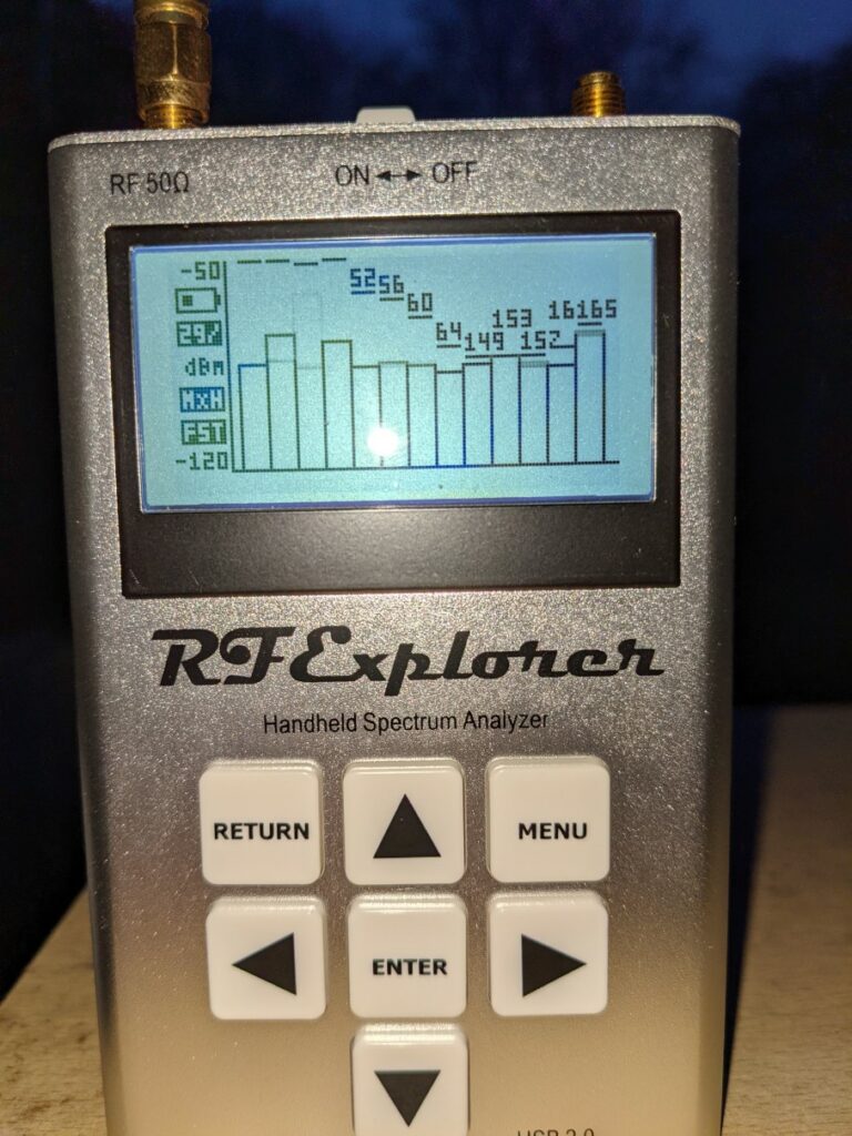 RF Explorer 6G – M0TAZ