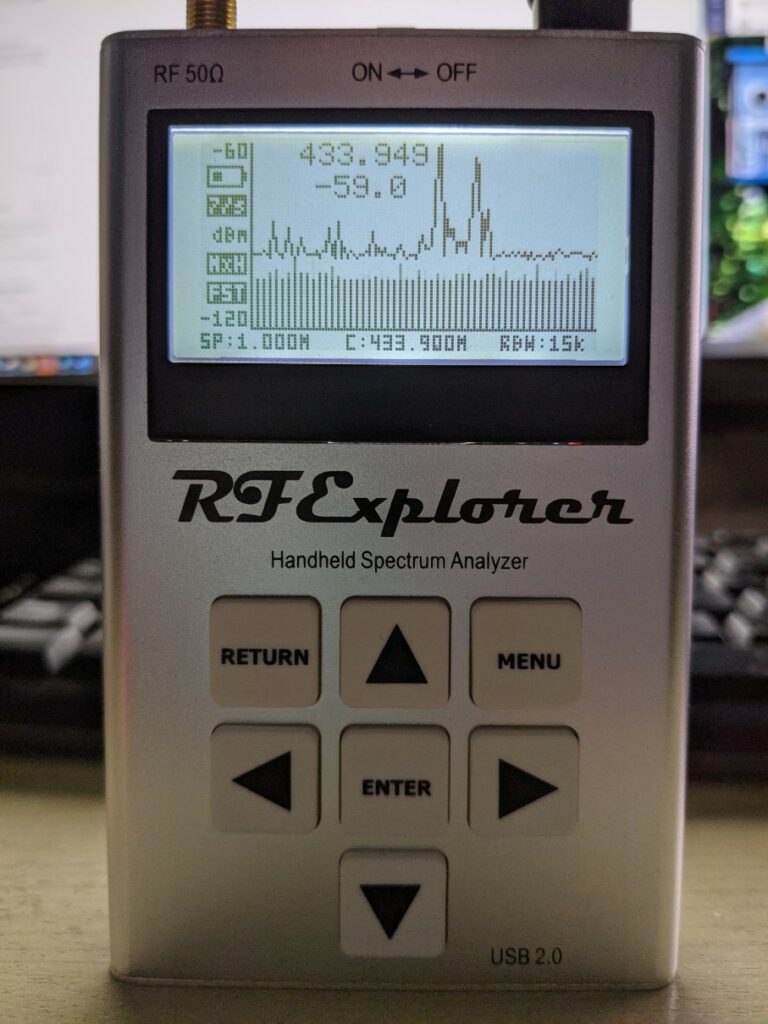 RF Explorer 6G – M0TAZ